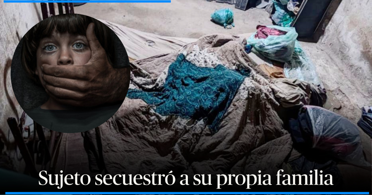 Padre Secuestr A Su Esposa Y Sus Dos Hijos Por A Os Los Ten A Amarrados Y Desnutridos El